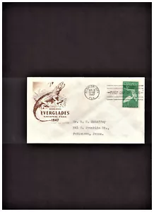 3c, EVERGLADES FDC SCOTT #952 HOUSE OF FARNAM CACHET - Picture 1 of 2