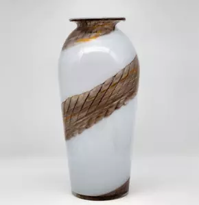 Heavy Murano Art Glass Vase Extra Large Mid Century Modern 19.5''H 16 lbs - Picture 1 of 16