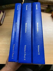 1996 Ristampa Di 1804 Storia & Antiquities Of Hereford Vol. 1-3 Libri (EV5) - Picture 1 of 21
