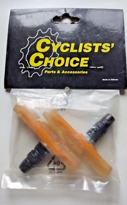 Pastillas de freno Cyclists' Choice Bardine MTB-980 BMX-Naranja Foto 1 de 2