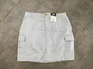 Lee Ultra Soft Waistband Skort NWT!! Women’s 6 M Material Grey Classy! - Picture 1 of 13