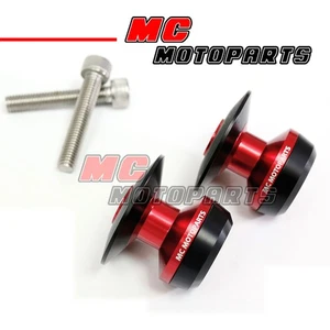 TWALL CNC Bike Stand M8 Swingarm Spools For Suzuki GSXR 1000  2000-2018 - Picture 1 of 9