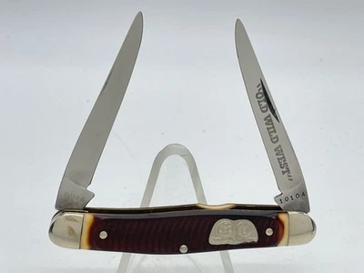 BOKER 1976 EE. UU. Edición Limitada Great American Story Buffalo Bill & Sitting Bull Muskrat Foto 1 de 4