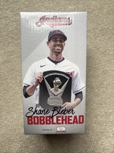Shane Bieber Bobblehead Cleveland Indians Guardians Cy Young in box - Picture 1 of 5