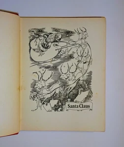 1948 The SANTA CLAUS BOOK, Illustrated, A Visit From St. Nicholas, Yes Virginia - Picture 1 of 20