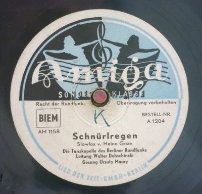 Walter Dobschinski 78 RPM / Was Ist Denn Schon Dabei & Schnürlregen (04-0525-MK) - Bild 1 von 2