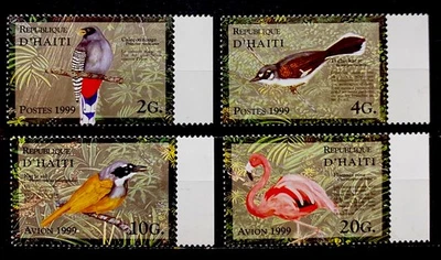 Haiti 1999. BIRDS. SC# 909-912. MNH - Image 1 of 2