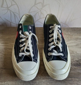 Comme des Garçons PLAY x Converse Chuck 70 Schuhe Sneaker schwarz Gr. 42,5 - Bild 1 von 10