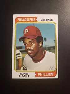 1974 Topps #198 Dave Cash - EX-MT - Picture 1 of 2