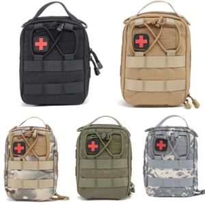 Outdoor Tactical Molle Military EDC Pouch Fanny Waist Belt Pack Phone Bag Pocket - Picture 1 of 16
