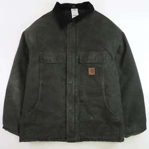 Giacca da lavoro vintage Carhartt tela artica taglia 2XL C26 MOS - Foto 1 di 15