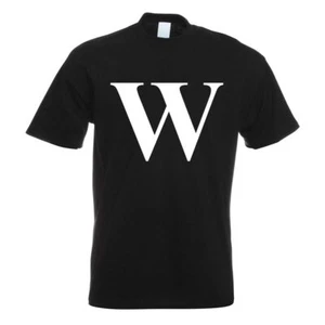 Buchstabe W - Alphabet  T-Shirt Motiv bedruckt Funshirt Design Print - Bild 1 von 19