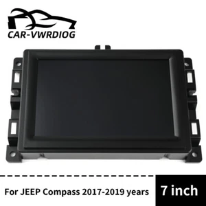 7" wyświetlacz LCD ekran ekran do 2017-2020 Jeep kompas radio samochodowe nawigacja - Zdjęcie 1 z 8