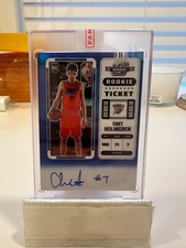 2022-23 Contenders Optic Blue Prizm Rookie Ticket Chet Holmgren RC AUTO /49