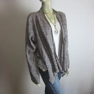 BLOSSUN Italian Pure LINEN Bolero Jacket sz 14 AU - BUY Any 5 Items = Free Post - Foto 1 di 8