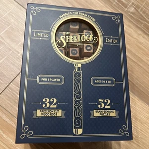 The Sherlock Puzzle Game From Marbles: The Brain Store Limited Edition Complete - Picture 1 of 7