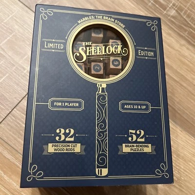 The Sherlock Puzzle Game From Marbles: The Brain Store Limited Edition Complete - Image 1 of 4