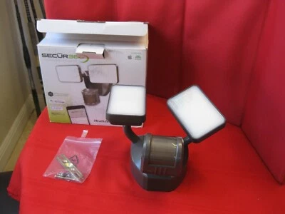 Heath Zenith WiFi Bronze Wired Voice & Motion Activated LED Security Flood Light - Image 1 of 4