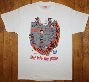 BNWOT Vintage 1987 Salem Sports Cleveland Cavaliers "87-88 Roster" Shirt - Picture 1 of 8
