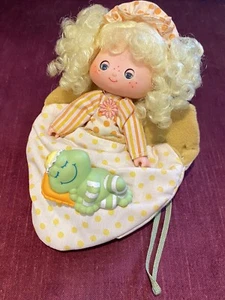 VINTAGE 1980s LEMON MERINGUE STRAWBERRY SHORTCAKE SLEEP EYES DOLL FIGURE KENNER! - Picture 1 of 7