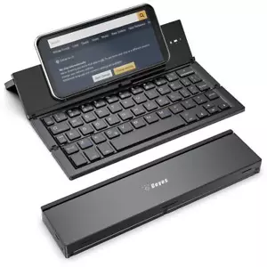 Folding Bluetooth Keyboard, Foldable Wireless Keyboard with Portable Pocket S... - Picture 1 of 8