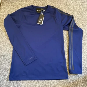Adidas Ivy Park Mens Jumper Top Uk S Navy Blue Blefon Tops Running Gym Brand New - Picture 1 of 21