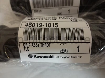 Empuñadura del acelerador Kawasaki KZ1100 1000 750 650 550 46019-1015 / 46075-1022 OEM Foto 1 de 4