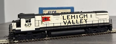 ALCO Models HO Brass #D-138 C-628 Low Hood Diesel Loco Lehigh Valley #629 Used! - Image 1 of 4