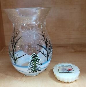 Yankee Candle Winter Frost Forest Tart Burner with North  Pole Tart