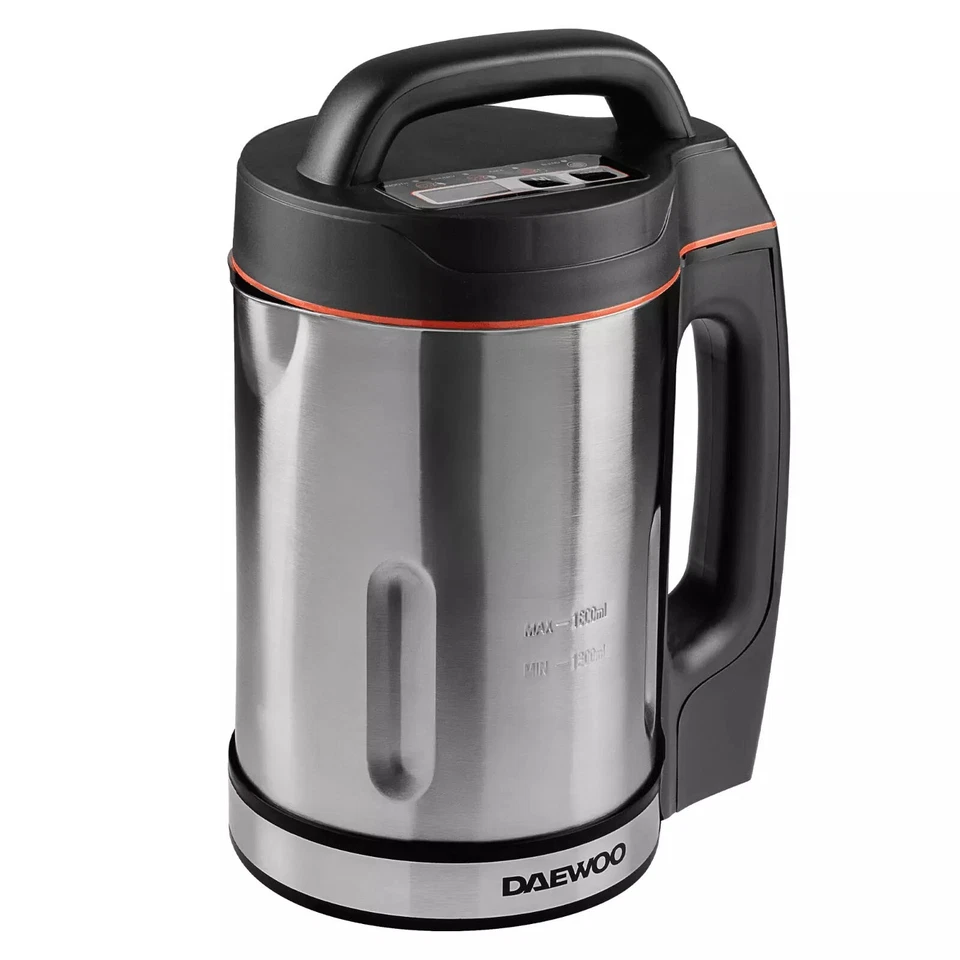 Daewoo Electric Soup Maker Blender 1.6L Litre Machine Jug Veggie Fruit Hot Cold - Image 1 of 1
