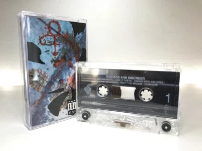 Prince CHAOS & DISORDER Cassette **1ST ISSUE 1996** EX/EX CONDITION **SCARCE** - Image 1 of 4