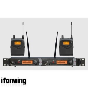 2050 Mono UHF IEM System Wireless In Ear Monitor System(Transmitter+2Receivers) - Picture 1 of 1