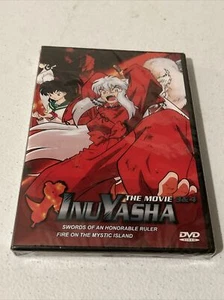 InuYasha Movie 3 Swords of an Honorable Ruler & 4 Fire on the Mystic Island DVD - Imagen 1 de 3