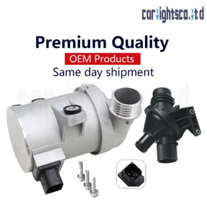 Engine Water Pump W/Thermostat & Bolt For BMW 128i 325i 328i 528i X3 11517586925 - Picture 1 of 23