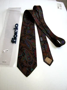 RARA RARE FIORIO Milano  NUOVA NEW VINTAGE ANNI 80 SETA SILK MADE IN ITALY - Imagen 1 de 4