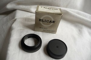 Lens custom mount T adaptor ELICAR for  MINOLTA to M42 mm + BOX ..5