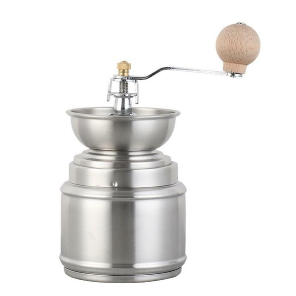 1 Piece Manual Coffee Grinders Stainless Steel Burr Handle Crank Mills 3 Colors Photo Related