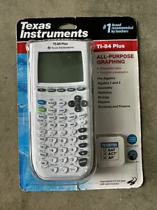 Texas Instruments TI-84 Plus Graphics Calculator (White) - Picture 1 of 2