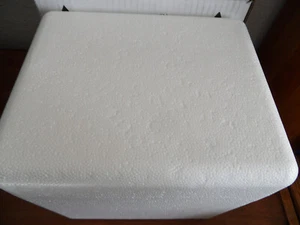 Insulated Box Styrofoam Cooler 8"X 6"X 9"x Interior re-usable shipping - Picture 1 of 6