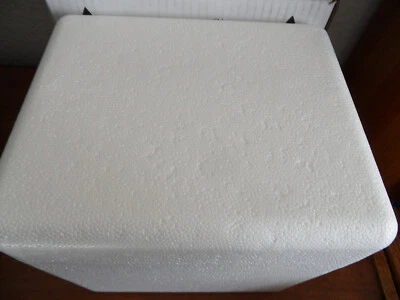 Insulated Box  Styrofoam Cooler  8"X  6"X 9"x  Interior re-usable shipping - Image 1 of 4