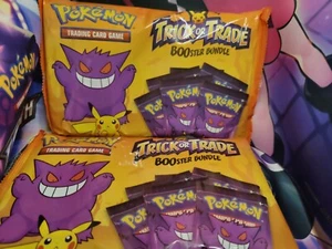 Nintendo Pokémon TCG BOOster Trick Or Trade Trading Card Game x2 - 80 boosters - Imagen 1 de 4