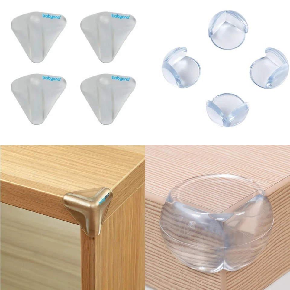 BABY-DELUX Eckschutz Kantenschutz Ecken Schutz Kinder Baby Möbel Tisch Rund Eckig