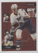 1994-95 Fleer Slapshot Artist Al MacInnis #5 HOF
