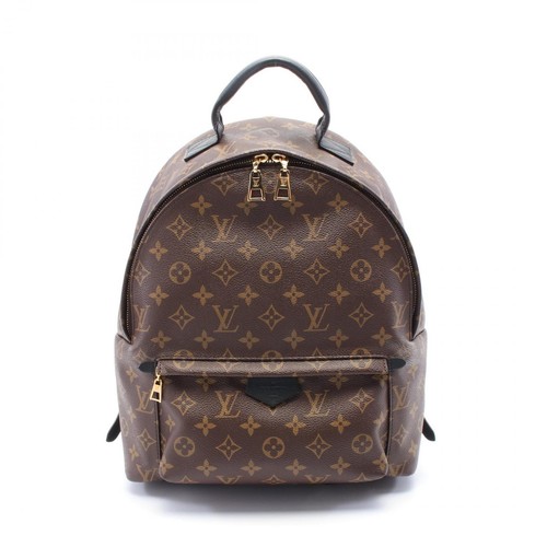 LOUIS VUITTON（LV） Zaino Louis Vuitton Palm Springs MM M41561 Monogram Tela Marrone Usato