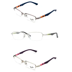 Monturas de gafas de metal púrpura/rosa para niños Ray-Ban RB1031-4013 47 mm $99 NUEVAS - Imagen 1 de 2