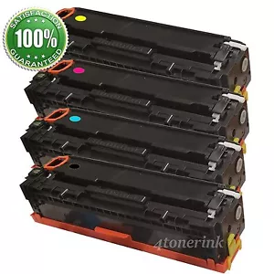 Cartucho de tóner 4 un. para HP Laserjet CF210A 131A Pro 200 Color MFP M276nw M251nw - Imagen 1 de 6