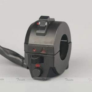 Faro de control de manillar de motocicleta 7/8" interruptor derecho arranque eléctrico #C3 - Imagen 1 de 4