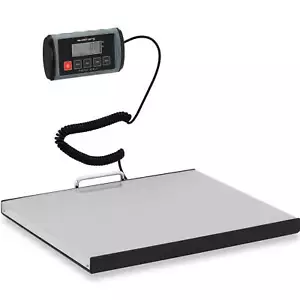 Paketwaage digital Industriewaage Bodenwaage Versandwaage LCD 200 kg / 0,1 kg - Bild 1 von 6