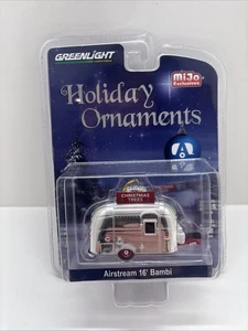 GreenLight Airstream 16' Bambi Holiday Ornaments Esclusive Mijo - 51078 NRFP - Foto 1 di 3