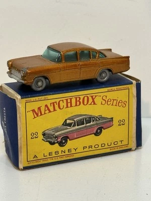 Lesney Matchbox Toys MB22b Vauxhall Cresta Copper Box Flap Missing - Image 1 of 4